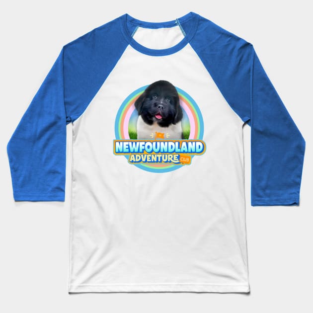 Newfoundland puppy Baseball T-Shirt by Puppy & cute